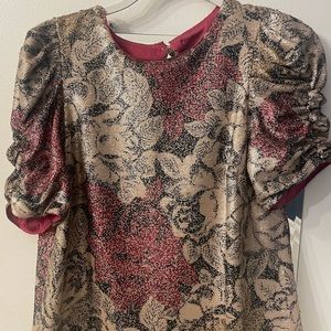 Anthroplogie / Sequin Top / Size 2